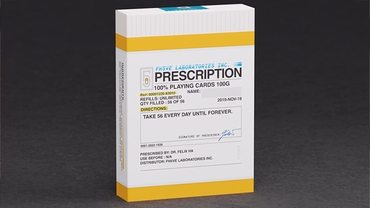 PRESCRIPTION Playing Cards - thumbnail 3