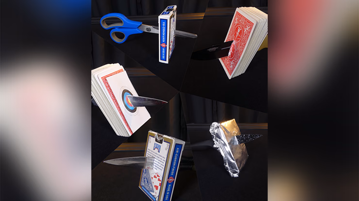 DECK STAB 3 BLUE by Adrian Vega - Trick - thumbnail 3
