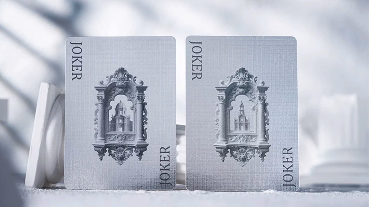 Alabaster Michelangelo Luxury Playing Cards by TCC Fashion - Image 2
