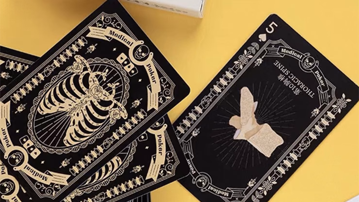 Medical Poker (Black) Playing Cards - thumbnail 4