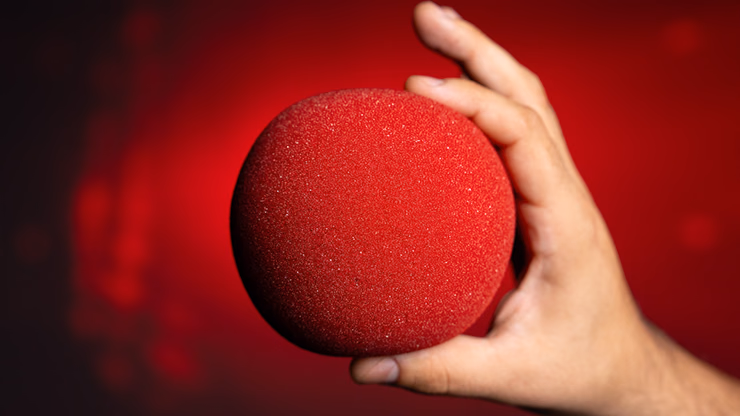 Magic Sponge Balls 1PK red 4" by Murphy's Magic - Image 2
