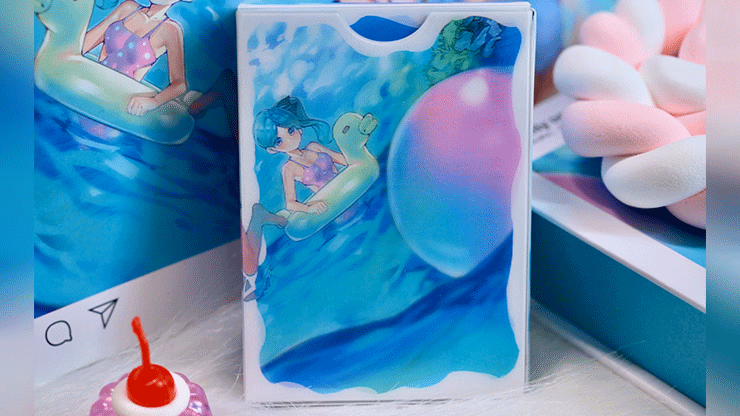 Sweet Cosplay Show - Azure Summer (Grading Box) Playing Cards - Image 2
