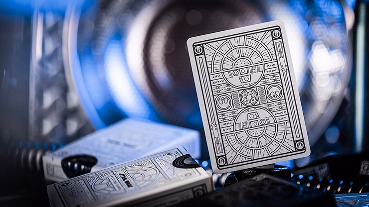 Star Wars Light Side Silver Edition Playing Cards (White) by theory11 - thumbnail 4