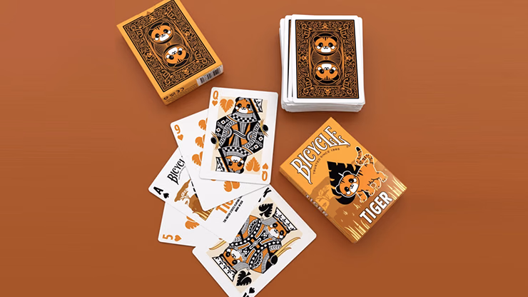 Bicycle Tiger Playing Cards by US Playing Card Co - thumbnail 3