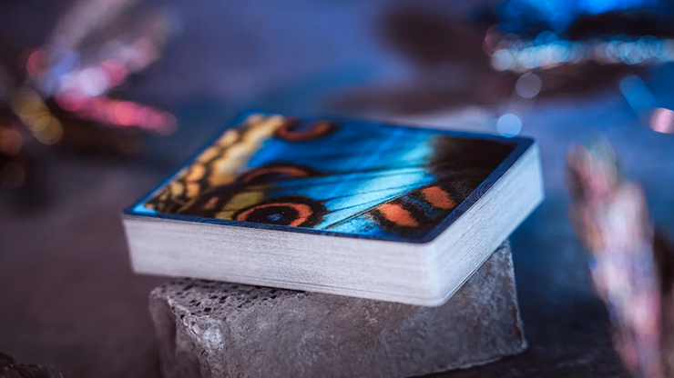Morpho V2 (Sapphire / Blue) Playing Cards by TCC Fashion - Image 2