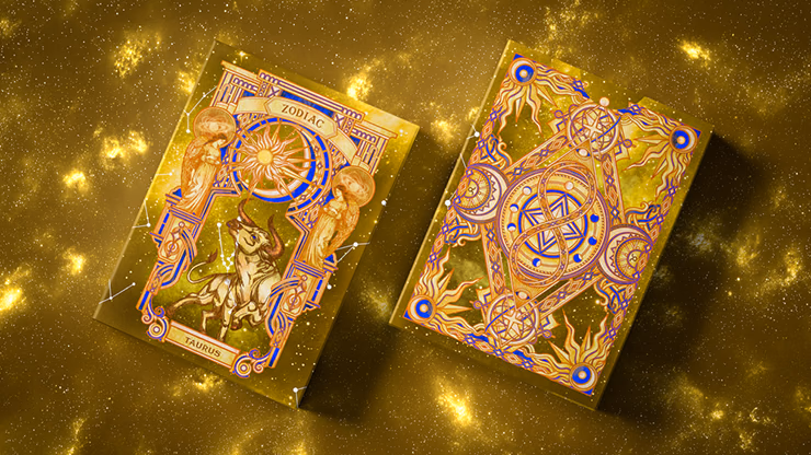Zodiac (Taurus) Luminous Edition Playing Cards by TCC - Image 2