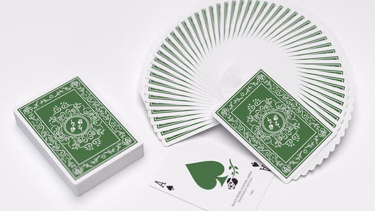 BLACK ROSES IMMERGRÜN Playing Cards - thumbnail 3