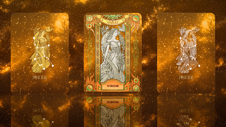 Zodiac (Virgo) Luminous Edition Playing Cards by TCC - thumbnail 5