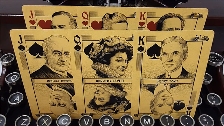 Bicycle Turn of the Century (Automobile) Playing Cards - thumbnail 3