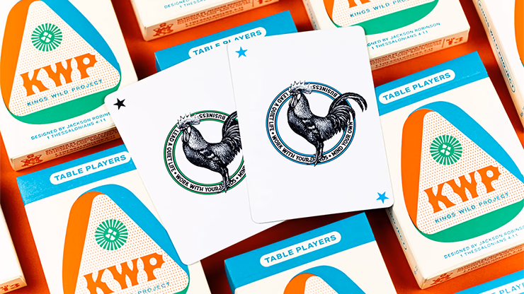 Limited No.13 Table Players Vol.22 Playing Cards by Kings Wild Project - Image 2