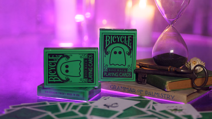 Bicycle Boo Back Playing Cards (Green) - thumbnail 5