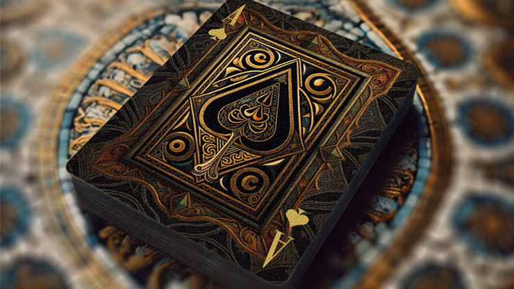 The Spirit of Cubism (Dark Black) Playing Cards - thumbnail 4