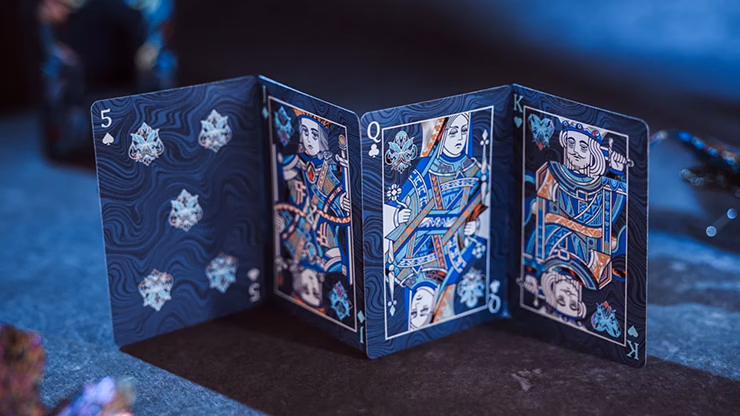 Morpho V2 (Sapphire / Blue) Playing Cards by TCC Fashion - thumbnail 4