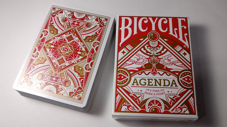 Agenda Red Basic Edition Playing Cards - thumbnail 3