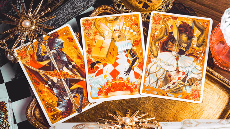 Silence V3 (White) Playing Cards by KING STAR - thumbnail 3