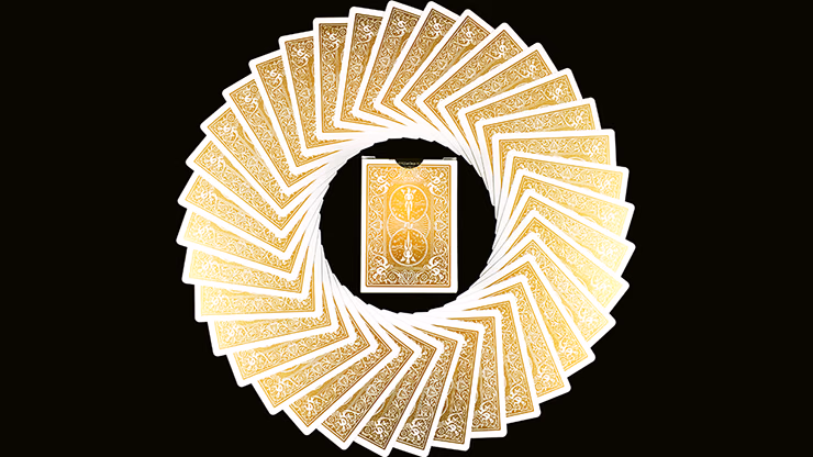Bicycle MetalLuxe Gold Playing Cards Limited Edition by JOKARTE - thumbnail 4