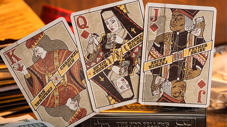 Odd Fellows (Father Firkin) Playing Cards by Stockholm 17 - thumbnail 5