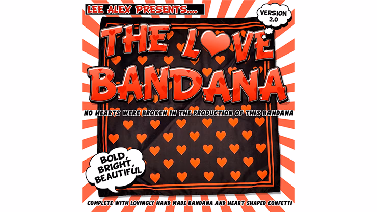 LOVE BANDANA V2 by Lee Alex - magic trick