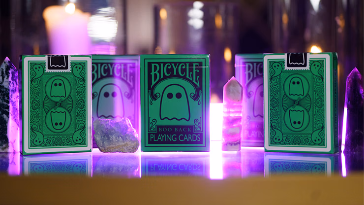 Bicycle Boo Back Playing Cards (Green) - thumbnail 6