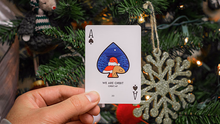 Orbit Christmas Playing Cards - thumbnail 4