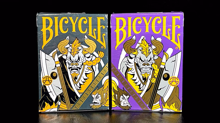 Bicycle Bull Demon King (Demolition Grey) Playing Cards - thumbnail 3
