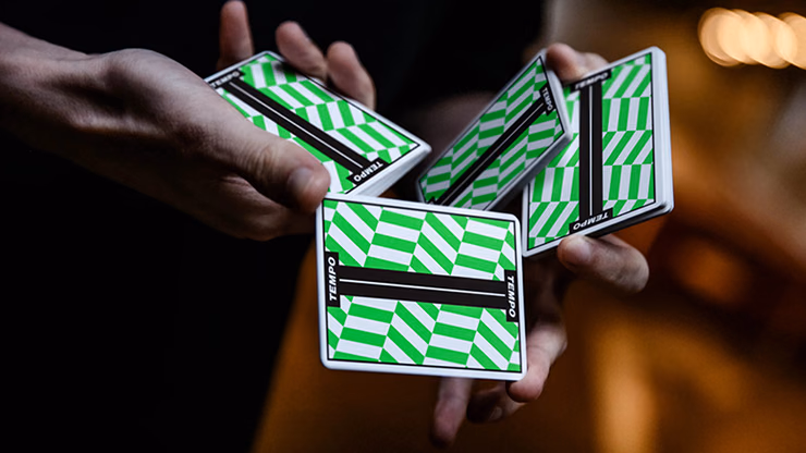 Tempo Green Playing Cards - thumbnail 4