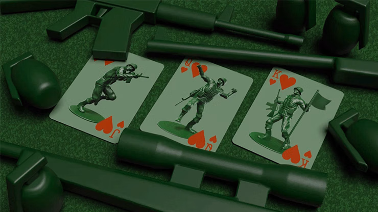 Army Men Playing Cards - thumbnail 6