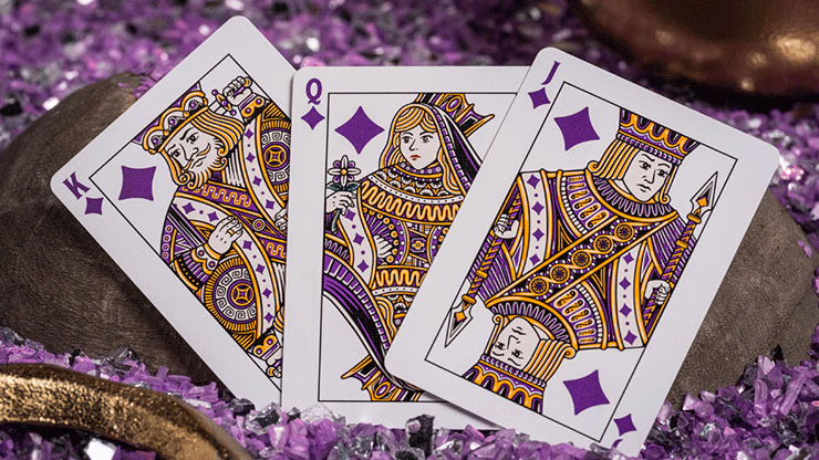 Good Pals Purple Foil Logo Playing Cards - thumbnail 4