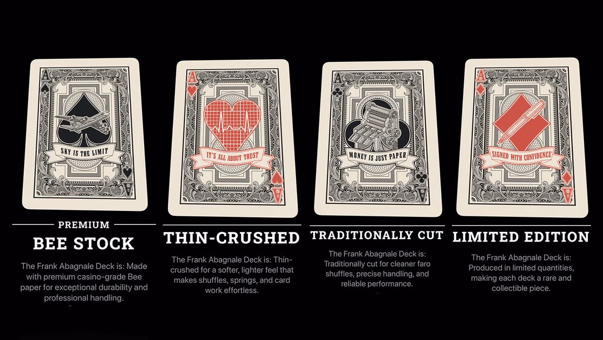 Bicycle Frank Abagnale Playing Cards - thumbnail 3