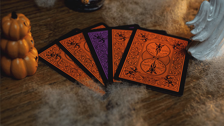 Bicycle Reverse (Orange) Playing Cards - thumbnail 3
