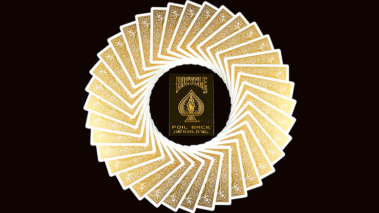Bicycle MetalLuxe Gold Playing Cards Limited Edition by JOKARTE - thumbnail 3