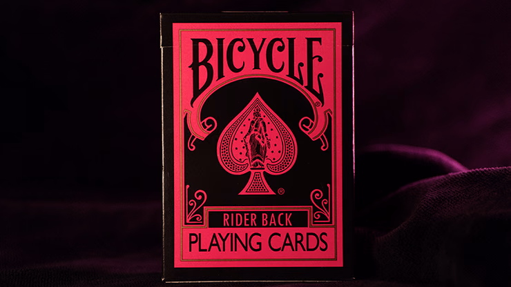 Bicycle Reverse (Pink) Playing Cards - thumbnail 3