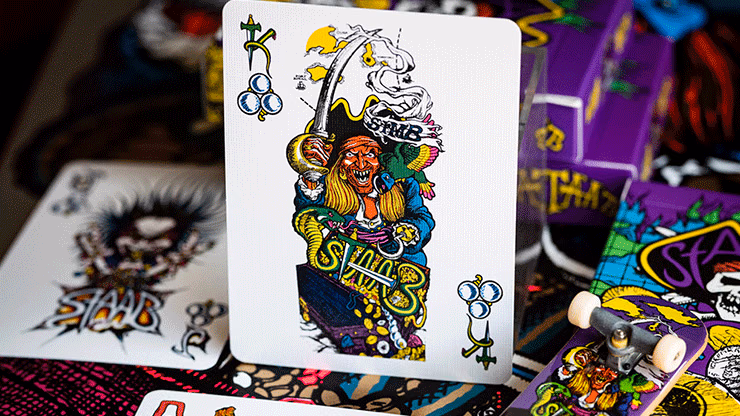 KEVIN STAAB 40TH ANNIVERSARY PIRATE PLAYING CARDS - thumbnail 6