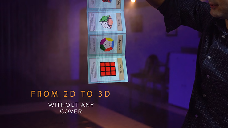 Rubik's Cube 3D Advertising (Gimmicks and Online Instructions) by Henry Evans and Martin Braessas - Trick - thumbnail 4