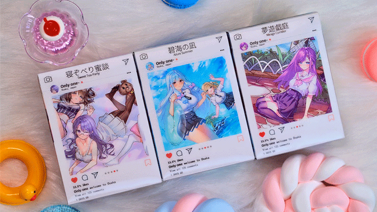 Sweet Cosplay Show - Azure Summer (Grading Box) Playing Cards - thumbnail 6