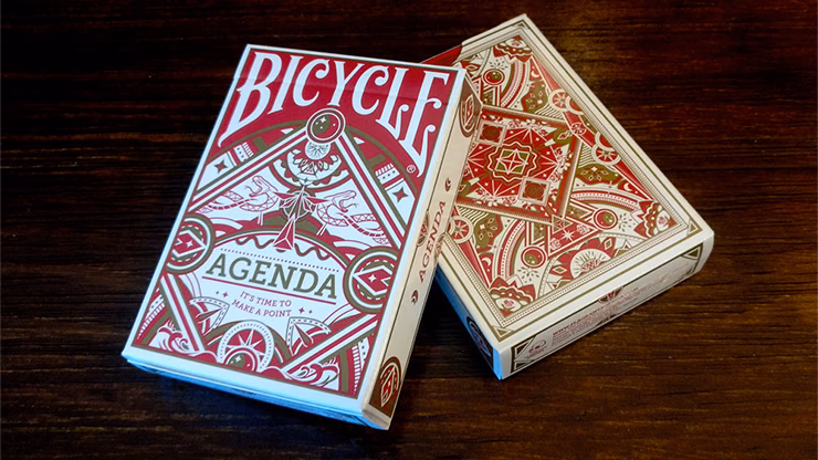 Agenda Red Basic Edition Playing Cards - Image 2
