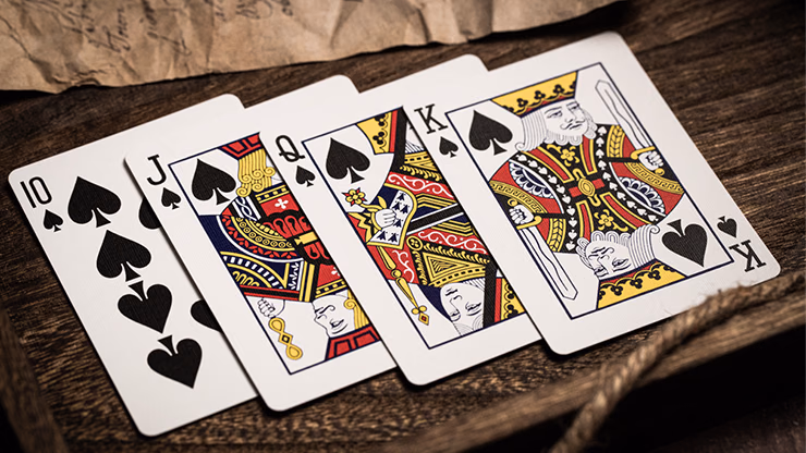 Jerry's Nugget (Icey Blue) Marked Monotone Playing Cards - thumbnail 4