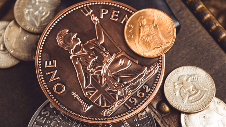 Bacon Jumbo Coin (English Penny) by Bacon Magic - Image 2