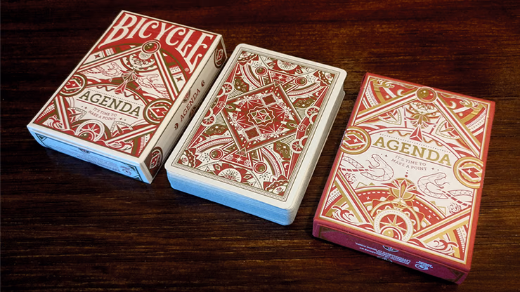 Agenda Red Basic Edition Playing Cards - thumbnail 4