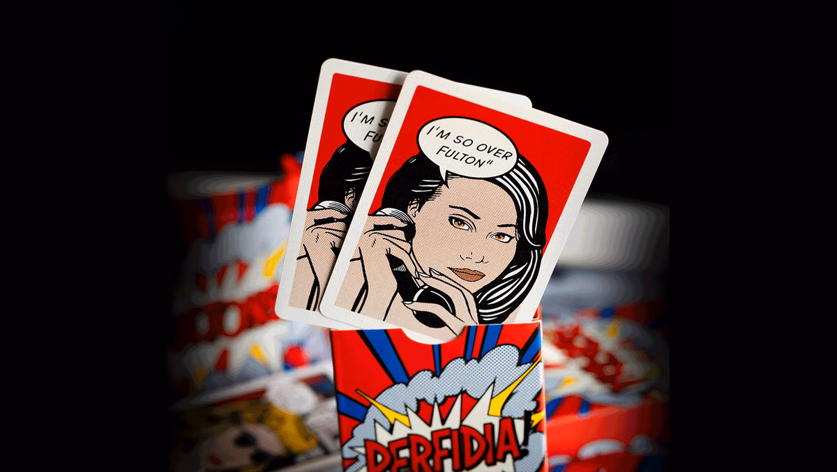 FULTON'S PERFIDIA PLAYING CARDS - thumbnail 3