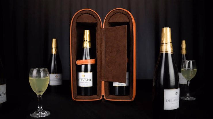 Miracle Wine Bottles Champagne Model Complete Set with Case by TCC Magic - thumbnail 3