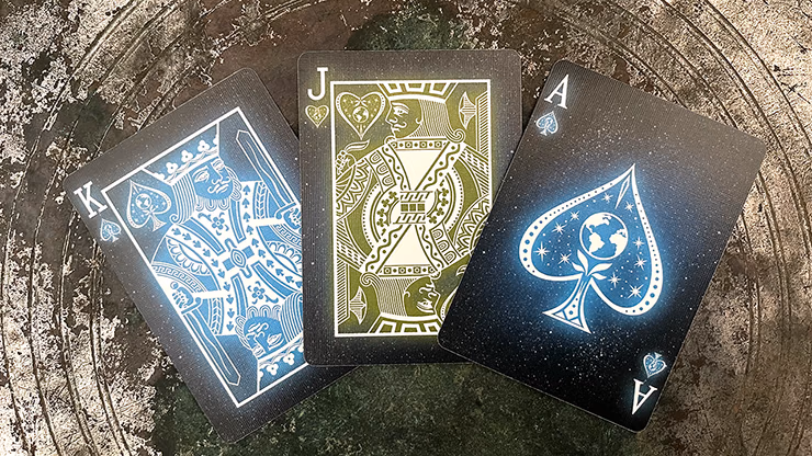 Bicycle Starlight Earth Glow Playing Cards by Collectable Playing Cards - thumbnail 3