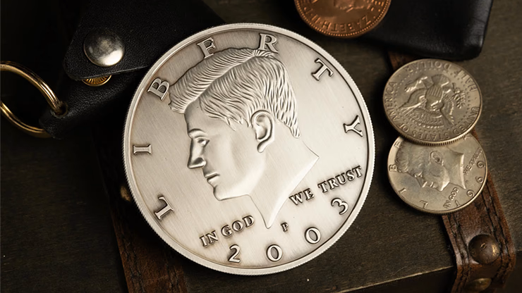 Bacon Jumbo Coin (Oversized Half Dollar) by Bacon Magic - thumbnail 4