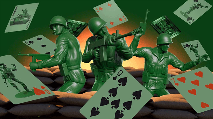 Army Men Playing Cards - thumbnail 4