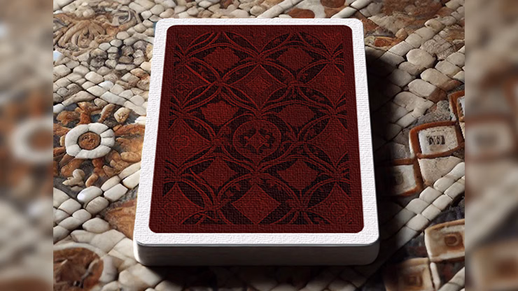 The Spirit of Cubism (Dark Red) Playing Cards - thumbnail 4