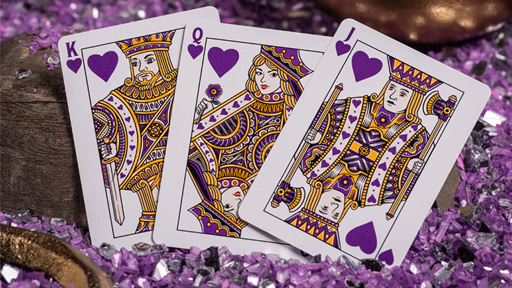 Good Pals Purple Foil Logo Playing Cards - thumbnail 3