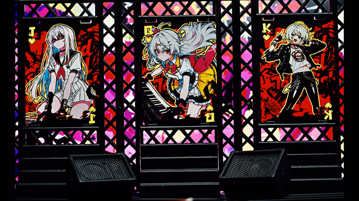 Akiba Frenzy! - Band Girls (Lead Singer) Playing Cards - Image 2