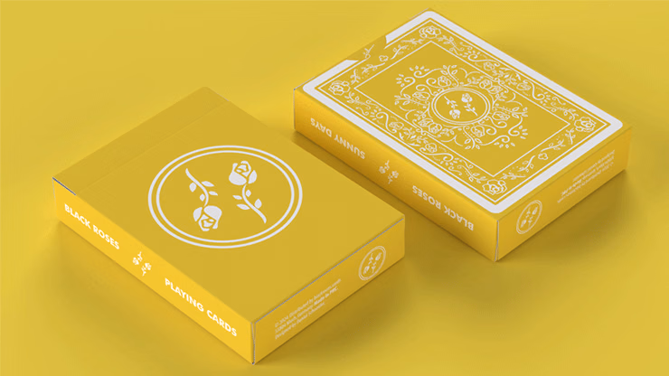 Black Roses Sunny Days Playing Cards - thumbnail 4