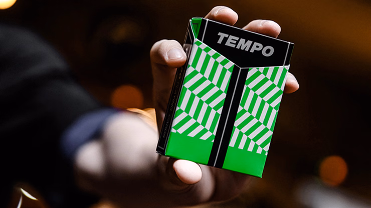 Tempo Green Playing Cards - Image 2