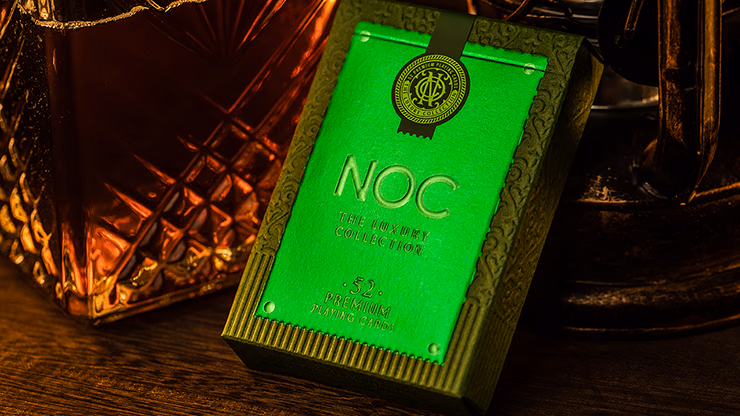 NOC (Green) The Luxury Collection Playing Cards by Riffle Shuffle x The House of Playing Cards - Image 2